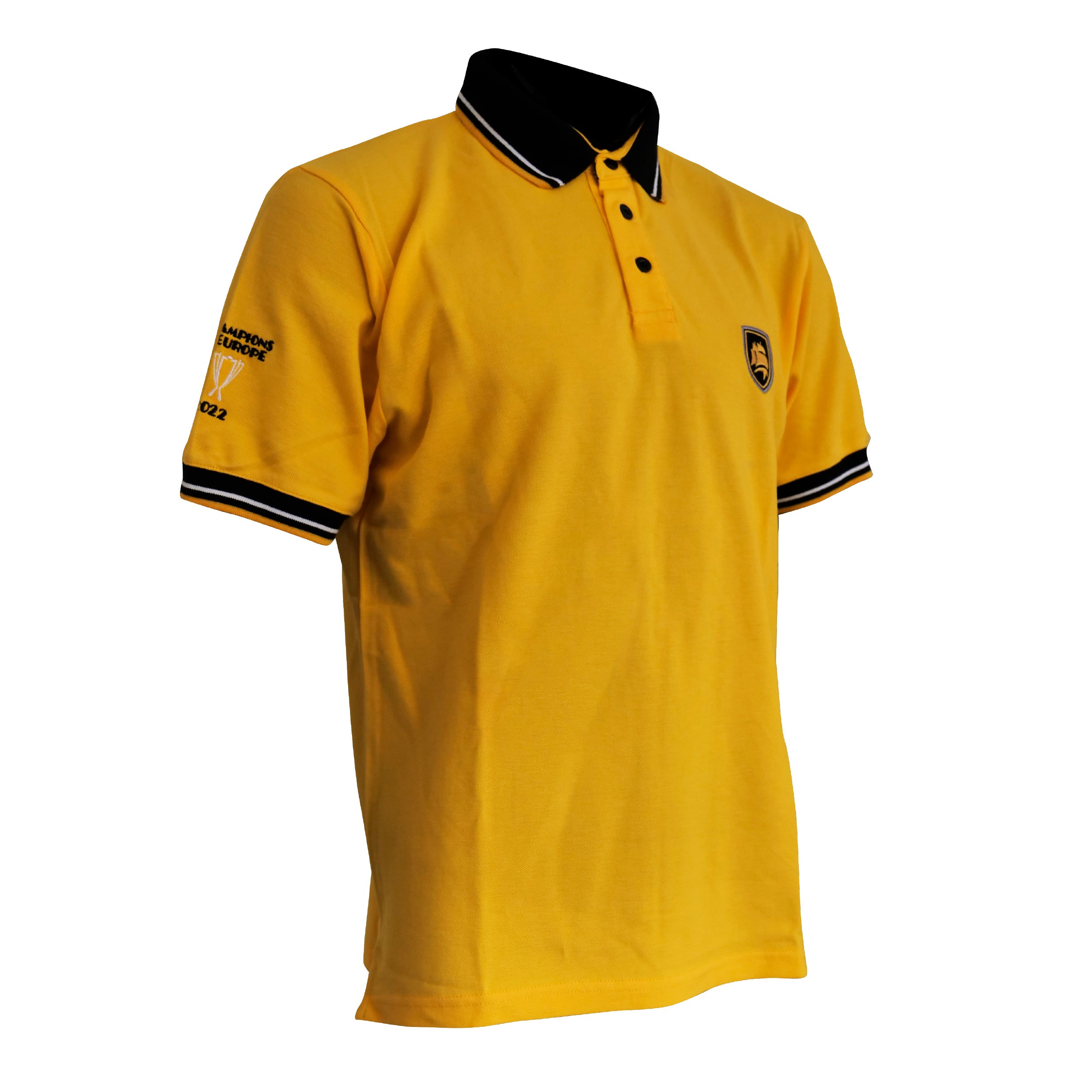 Polo jaune collection "Champion d'Europe" - Polos/ chemises - Homme - Mode