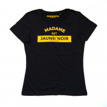 Tee Shirt Jaune & Noir Femme